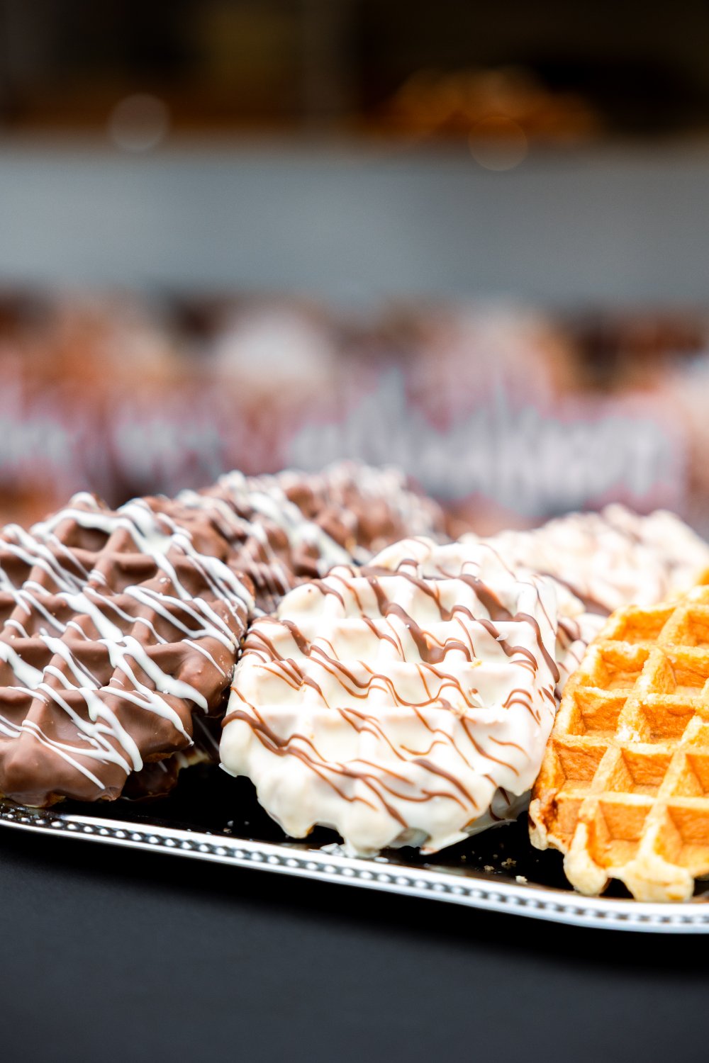 Luikse wafels met glazuur